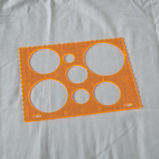 Circle template, big